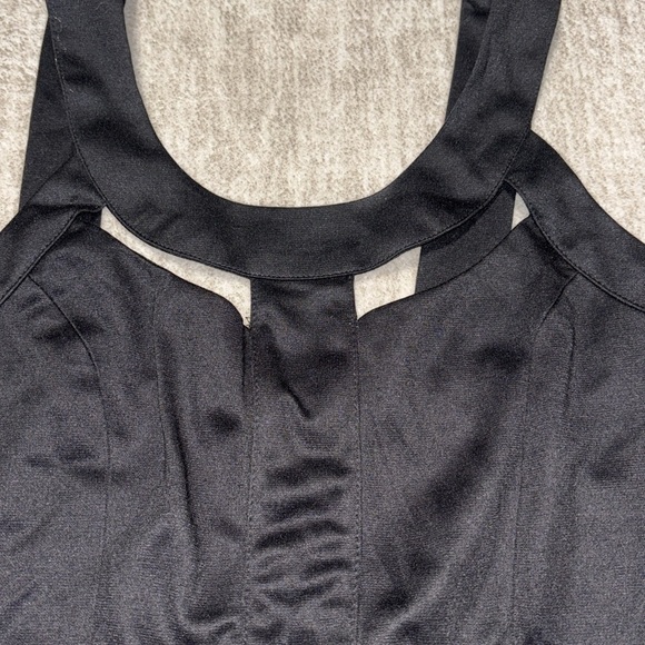 1X NWT dress strappy halter colorful skirt A new Look defined waist - Picture 4 of 5